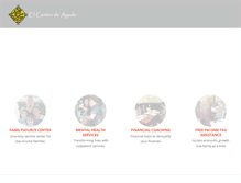 Tablet Screenshot of elcentrodeayuda.org